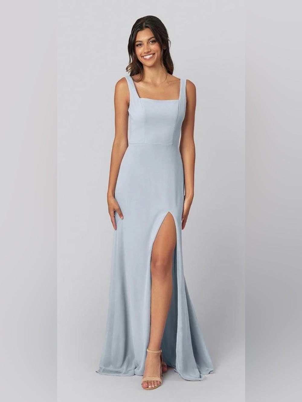 Kennedy Blue Dress - Jay - Fog - Size 4